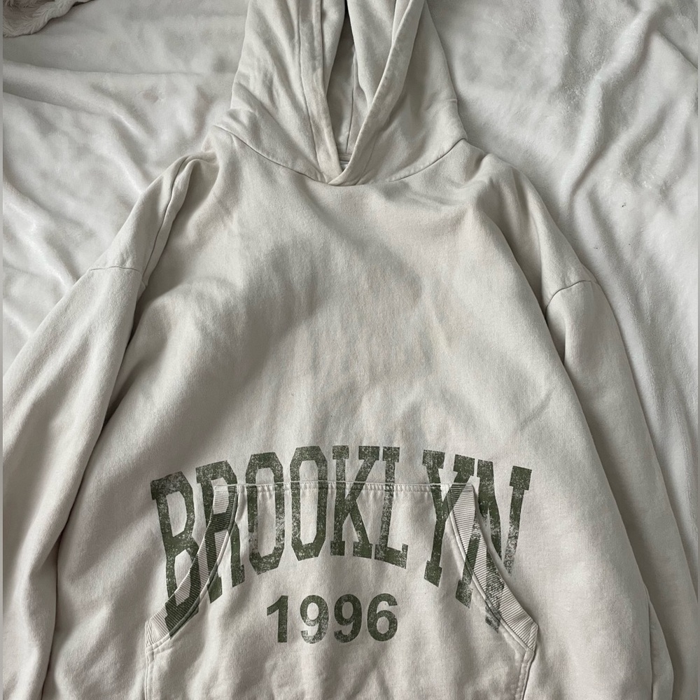 Urban Outfitters Cream Hoodie